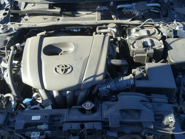 3MYDLBZV9GY115538 - 2016 TOYOTA SCION IA BLUE photo 7