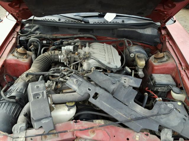 1FAFP404XWF175822 - 1998 FORD MUSTANG RED photo 7