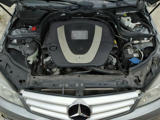 WDDGF56XX9R061112 - 2009 MERCEDES-BENZ C 350 GRAY photo 7