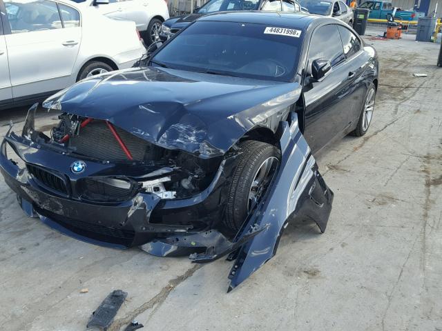 WBA3N3C51EK231523 - 2014 BMW 428 I BLACK photo 2