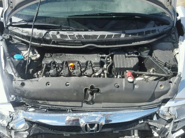 2HGFA16969H529188 - 2009 HONDA CIVIC SILVER photo 7