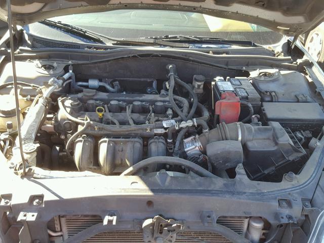 3FAHP0HAXAR237646 - 2010 FORD FUSION SE GRAY photo 7