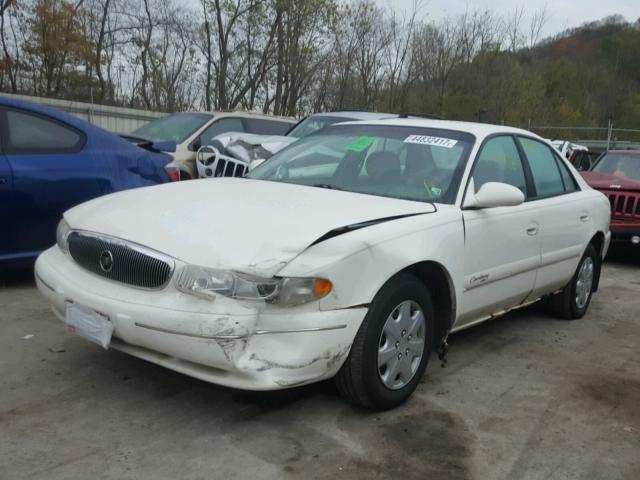 2G4WS52J121294891 - 2002 BUICK CENTURY CU WHITE photo 2