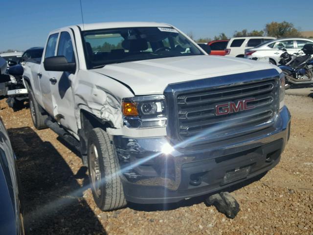 1GT12XEG3FF610137 - 2015 GMC SIERRA K25 WHITE photo 1