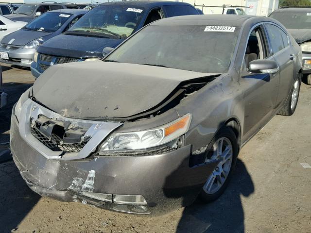 19UUA8F58AA018792 - 2010 ACURA TL GRAY photo 2