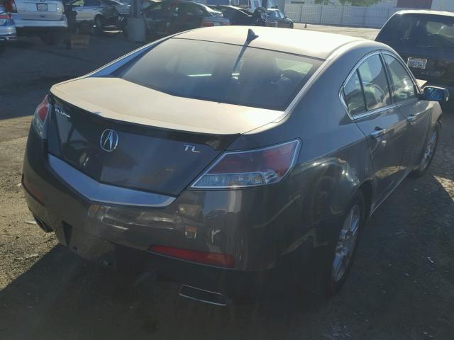 19UUA8F58AA018792 - 2010 ACURA TL GRAY photo 4