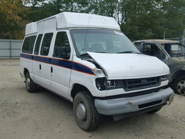 1FTNE14W47DB43645 - 2007 FORD ECONOLINE WHITE photo 1