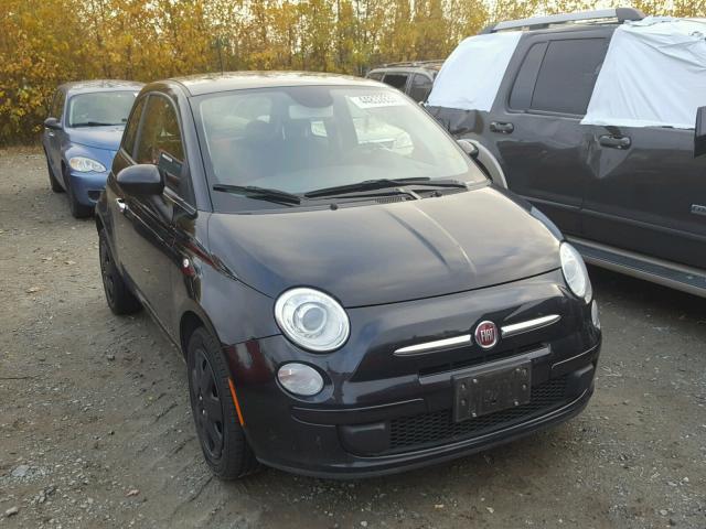 3C3CFFAR9DT693577 - 2013 FIAT 500 POP BLACK photo 1