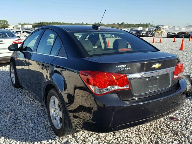 1G1PC5SB5F7267533 - 2015 CHEVROLET CRUZE LT BLACK photo 3