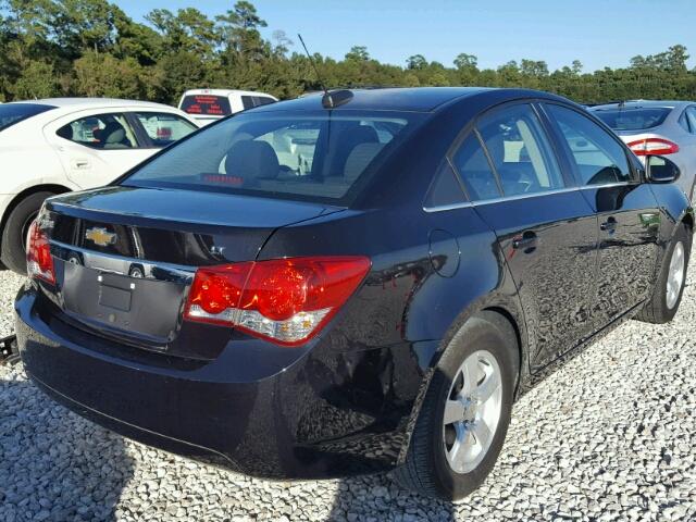 1G1PC5SB5F7267533 - 2015 CHEVROLET CRUZE LT BLACK photo 4