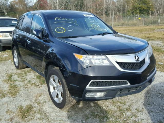 2HNYD2H69BH502218 - 2011 ACURA MDX TECHNO BLACK photo 1