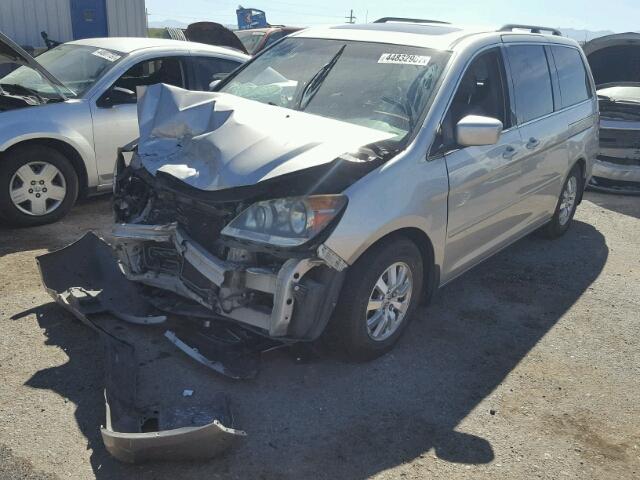 5FNRL387X8B412540 - 2008 HONDA ODYSSEY EX SILVER photo 2