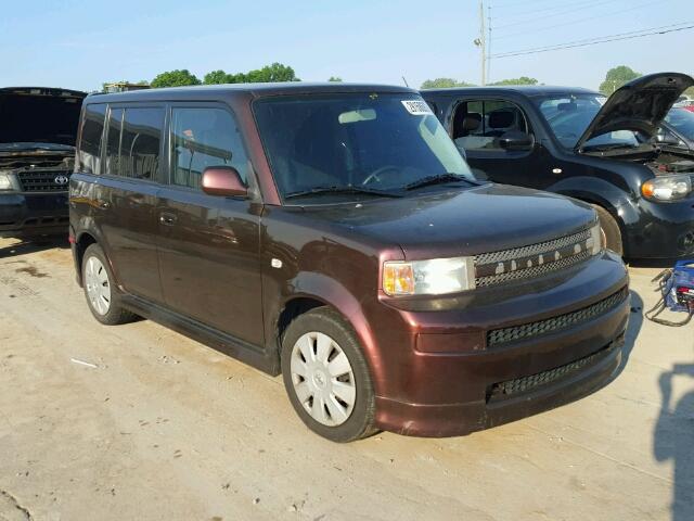 JTLKT324764124127 - 2006 TOYOTA SCION XB მუქწითელი ფოტო 1