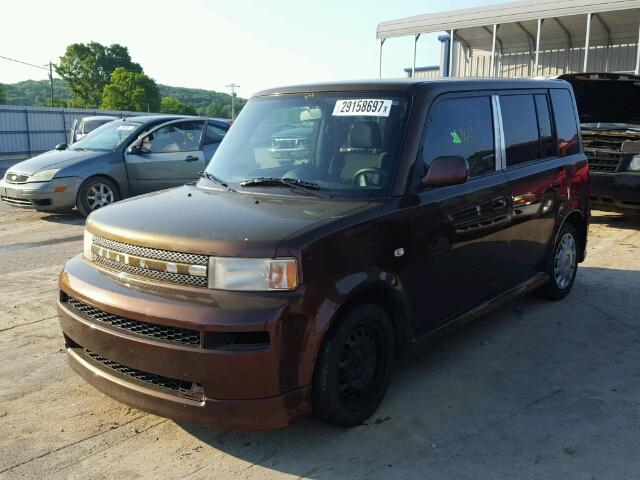 JTLKT324764124127 - 2006 TOYOTA SCION XB მუქწითელი ფოტო 2