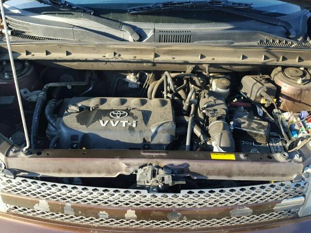 JTLKT324764124127 - 2006 TOYOTA SCION XB მუქწითელი ფოტო 7