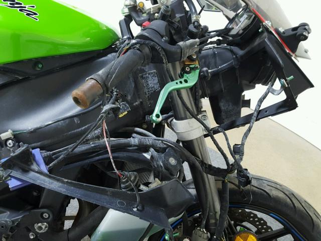 JKAZX4R10CA036835 - 2012 KAWASAKI ZX600 R GREEN photo 15