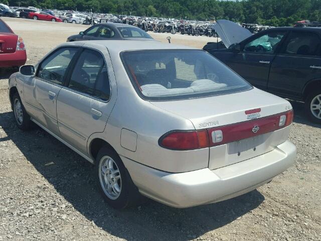 1N4AB41D7XC732647 - 1999 NISSAN SENTRA BAS GOLD photo 3