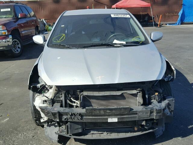 KMHCT4AE7EU696342 - 2014 HYUNDAI ACCENT GLS SILVER photo 9