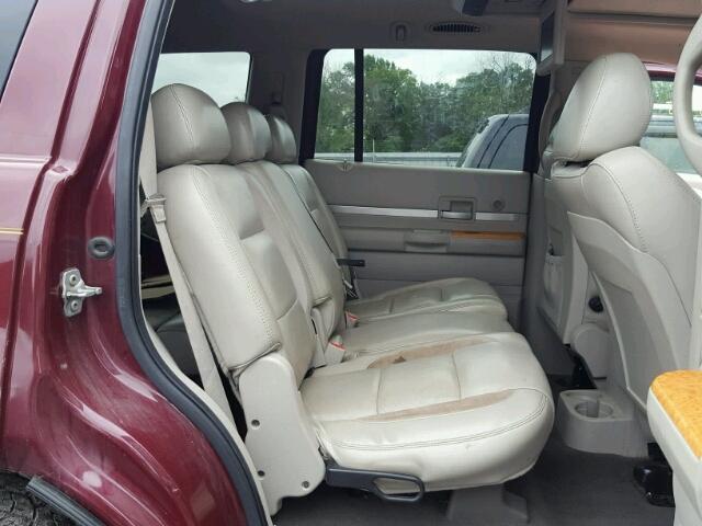 1A8HW58T29F706127 - 2009 CHRYSLER ASPEN LIMI 勃艮第红 照片 6