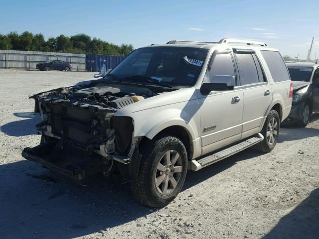 1FMFU19567LA75941 - 2007 FORD EXPEDITION WHITE photo 2