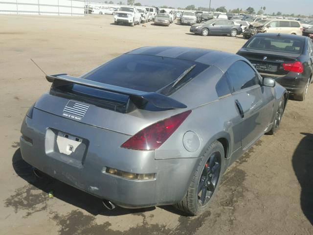 JN1AZ34D86M330711 - 2006 NISSAN 350Z GRAY photo 4