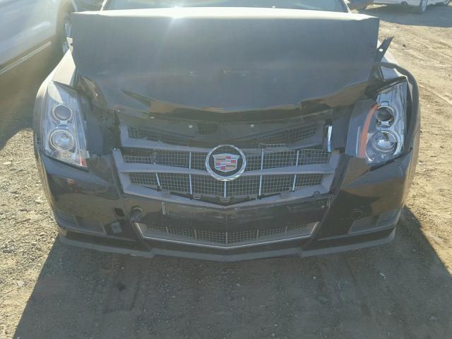 1G6DF577190153809 - 2009 CADILLAC CTS BLACK photo 7