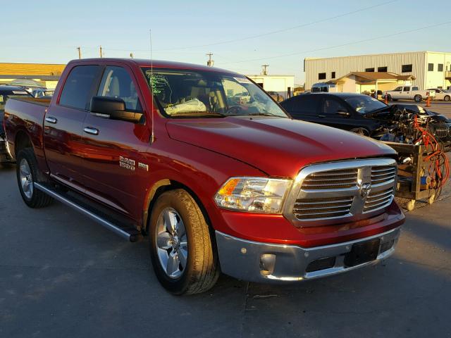 1C6RR6LT1FS604845 - 2015 RAM 1500 SLT MAROON photo 1