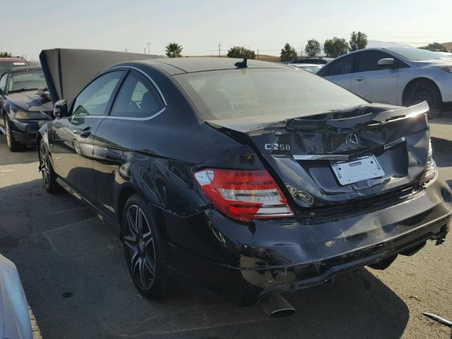 WDDGJ4HB0EG197779 - 2014 MERCEDES-BENZ C 250 BLACK photo 3