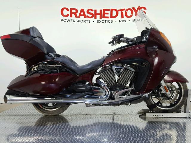 5VPSW36N3B3005952 - 2011 VICTORY MOTORCYCLES VISION TOU BURGUNDY photo 1