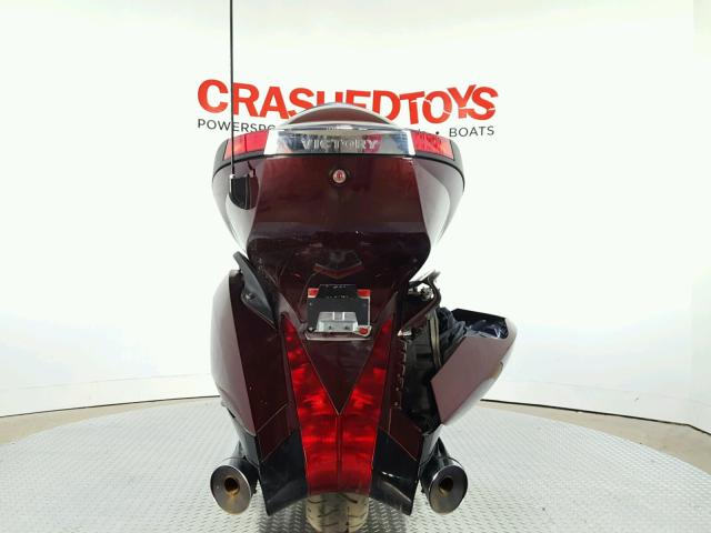 5VPSW36N3B3005952 - 2011 VICTORY MOTORCYCLES VISION TOU BURGUNDY photo 7