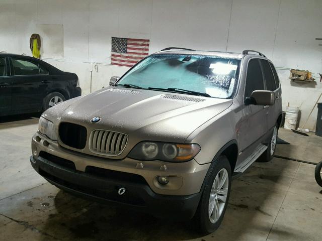 5UXFB53566LV23683 - 2006 BMW X5 TAN photo 2