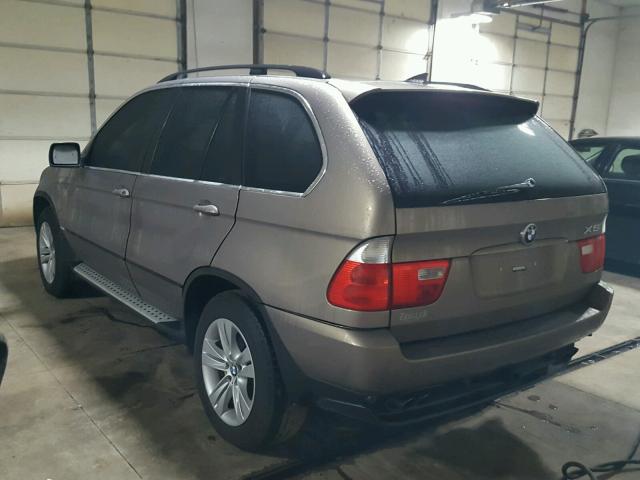 5UXFB53566LV23683 - 2006 BMW X5 TAN photo 3