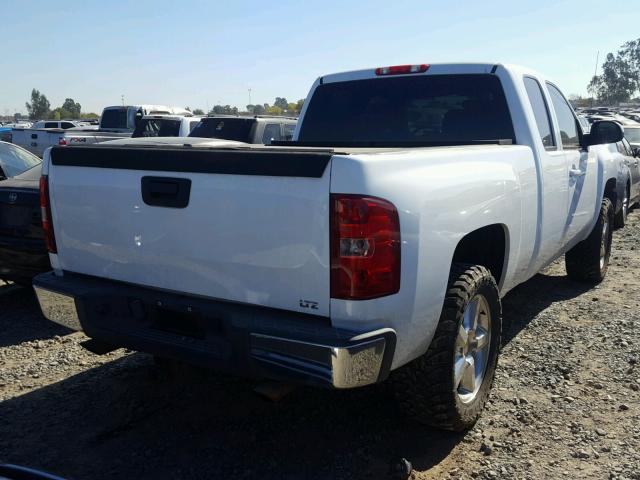 2GCEK19J381203983 - 2008 CHEVROLET SILVERADO WHITE photo 4