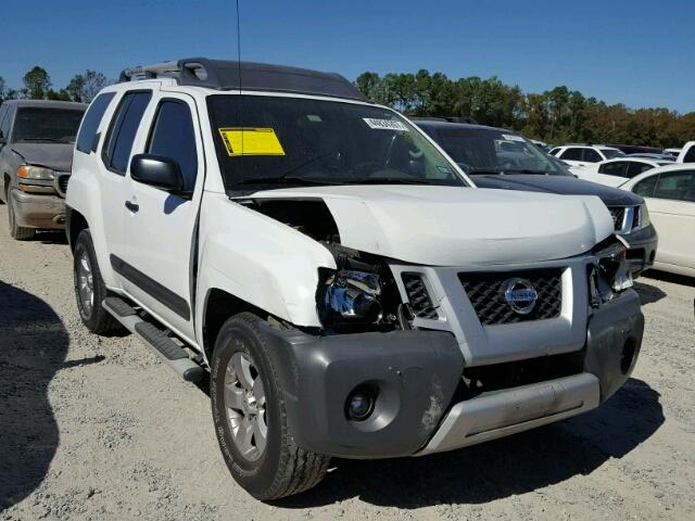 5N1AN0NU9DN826125 - 2013 NISSAN XTERRA X WHITE photo 1