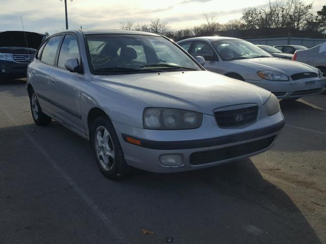 KMHDN55D02U070035 - 2002 HYUNDAI ELANTRA GL SILVER photo 1