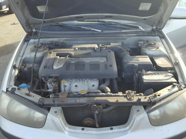 KMHDN55D02U070035 - 2002 HYUNDAI ELANTRA GL SILVER photo 7