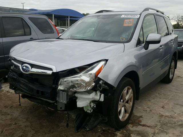 JF2SJAHC4GH507006 - 2016 SUBARU FORESTER 2 GRAY photo 2