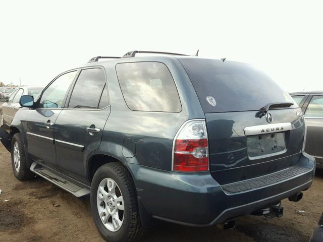 2HNYD189X6H525761 - 2006 ACURA MDX CHARCOAL photo 3