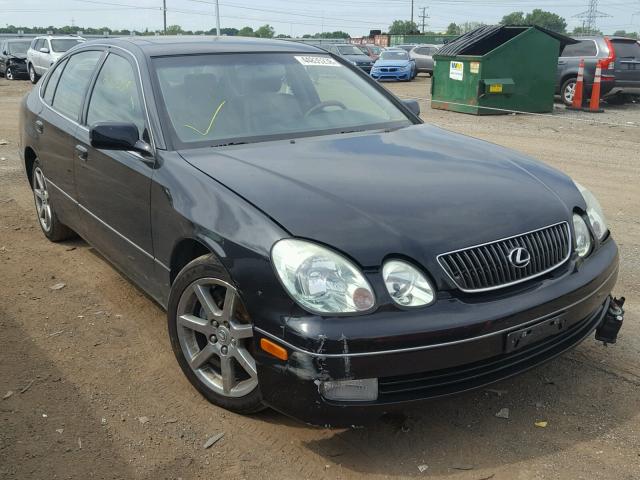 JT8BL69S140014646 - 2004 LEXUS GS 430 BLACK photo 1