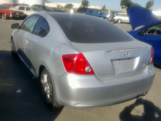 JTKDE177070184497 - 2007 TOYOTA SCION TC 银色 照片 3