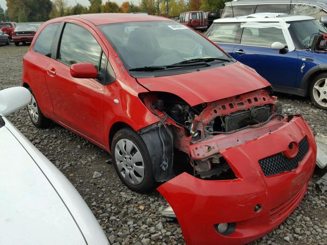 JTDJT903875084009 - 2007 TOYOTA YARIS RED photo 1