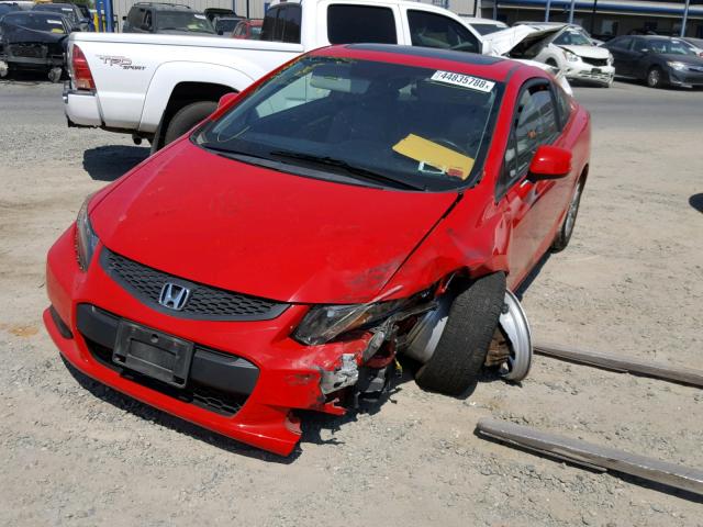 2HGFG3B09CH525905 - 2012 HONDA CIVIC EXL Qırmızı foto 2