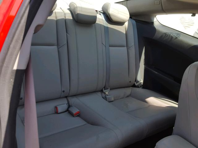 2HGFG3B09CH525905 - 2012 HONDA CIVIC EXL Qırmızı foto 6
