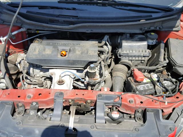 2HGFG3B09CH525905 - 2012 HONDA CIVIC EXL Qırmızı foto 7
