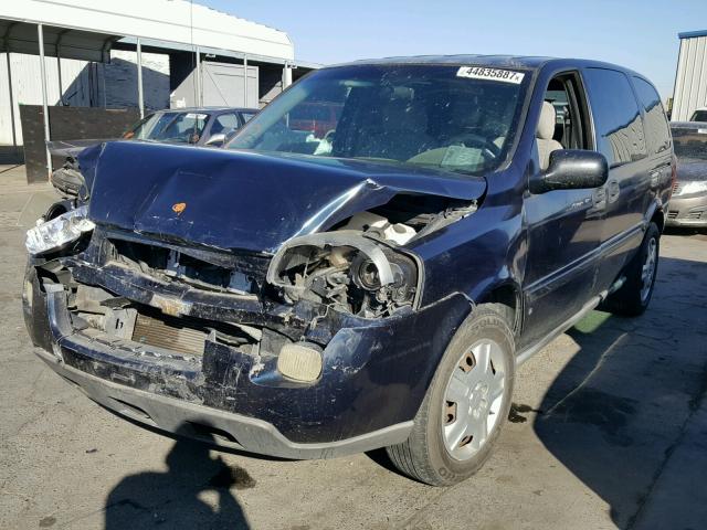 1GNDV23L76D112744 - 2006 CHEVROLET UPLANDER L BLUE photo 2