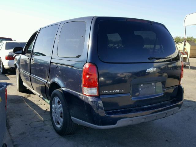 1GNDV23L76D112744 - 2006 CHEVROLET UPLANDER L BLUE photo 3