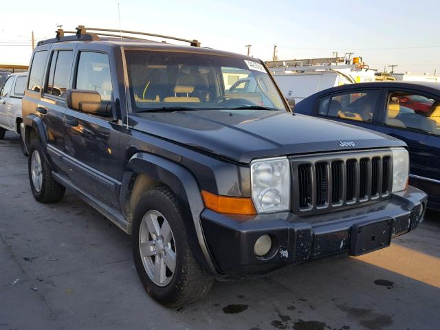 1J8HG48K36C143813 - 2006 JEEP COMMANDER შავი ფოტო 1