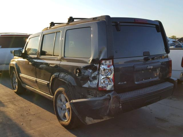 1J8HG48K36C143813 - 2006 JEEP COMMANDER შავი ფოტო 3