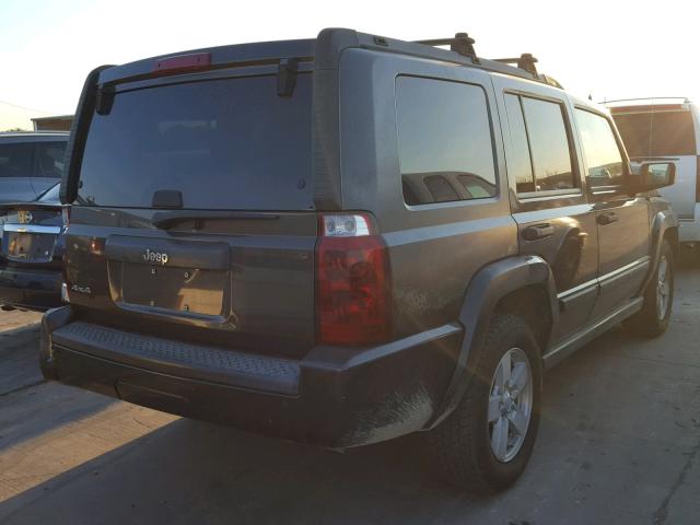 1J8HG48K36C143813 - 2006 JEEP COMMANDER შავი ფოტო 4