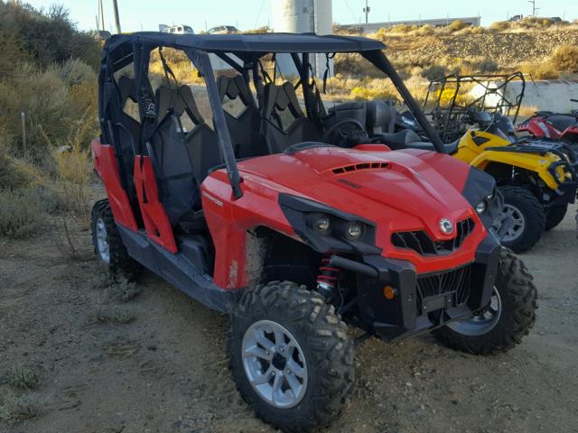 3JBKBAN25HJ000253 - 2017 CAN-AM COMMANDER RED photo 1